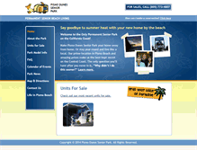 Tablet Screenshot of pismodunesseniorpark.com